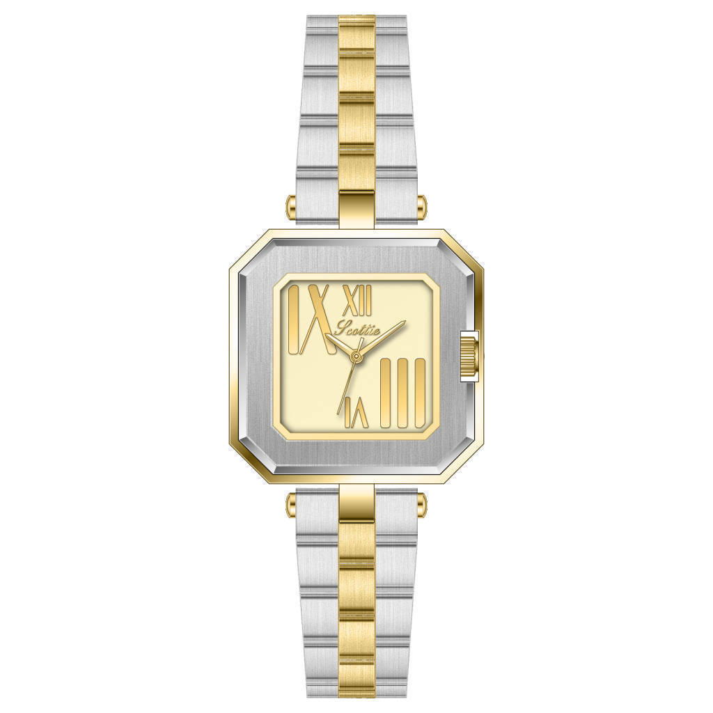 All-match Simple Style Women's Watch Waterproof Fashion Fashionmonger Quartz Watch - Image 6