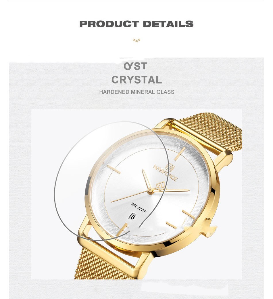 Fashion Simple Calendar Waterproof Quartz Watch - Image 9