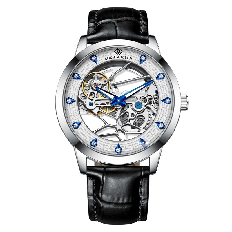 Men's Trendy Waterproof Luminous Mechanical Watch - Image 6