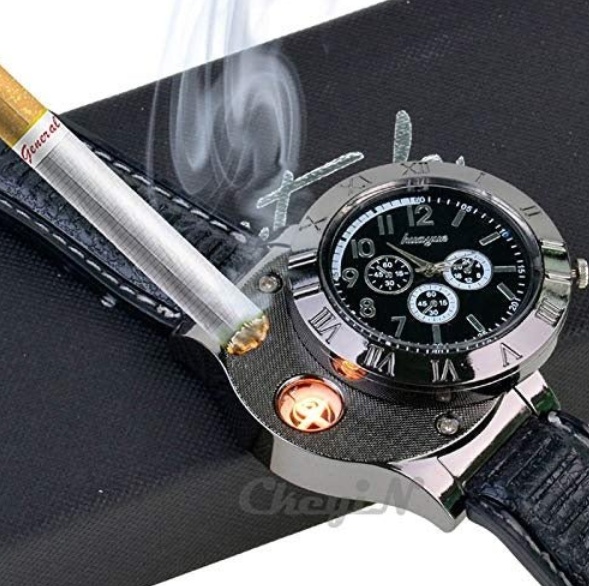 New Military USB Lighter Watch Men's - Image 4