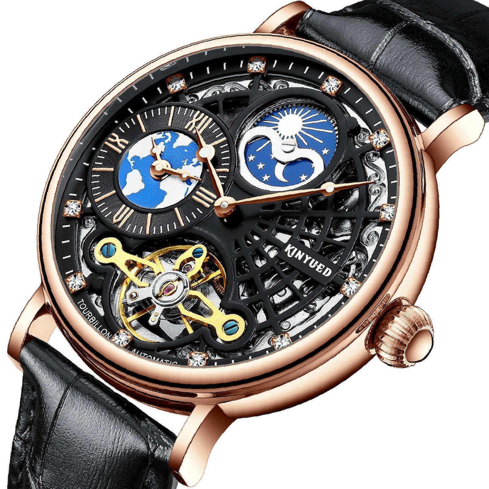 Automatic Hollow Mechanical Star Men's Watch - Image 2