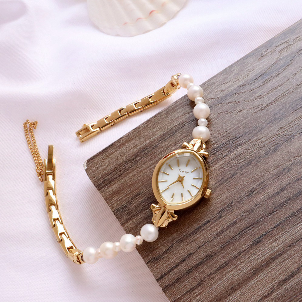 Pearl Women's Niche Mother Of Pearl Bracelet Watch - Image 4