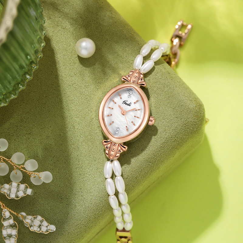 Pearl Women's Niche Mother Of Pearl Bracelet Watch - Image 6