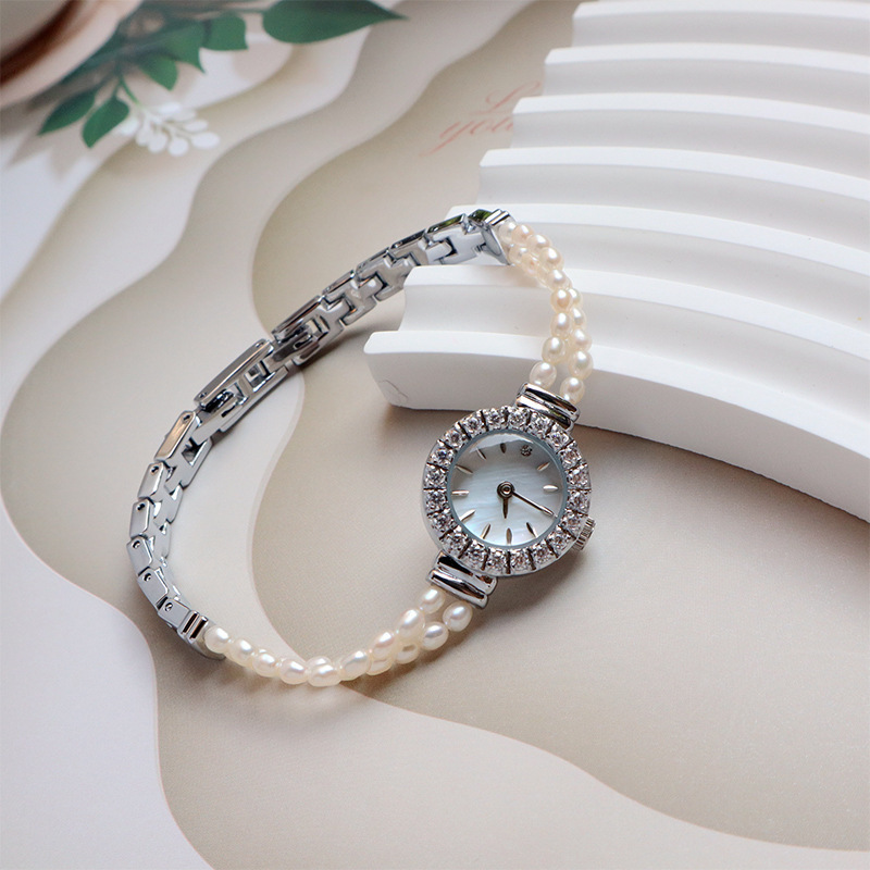Women's All-match 6A Natural Freshwater Pearl High-grade Bracelet Watch - Image 3
