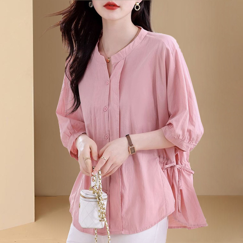 Women's Cotton Shirt Spring And Autumn - Image 4