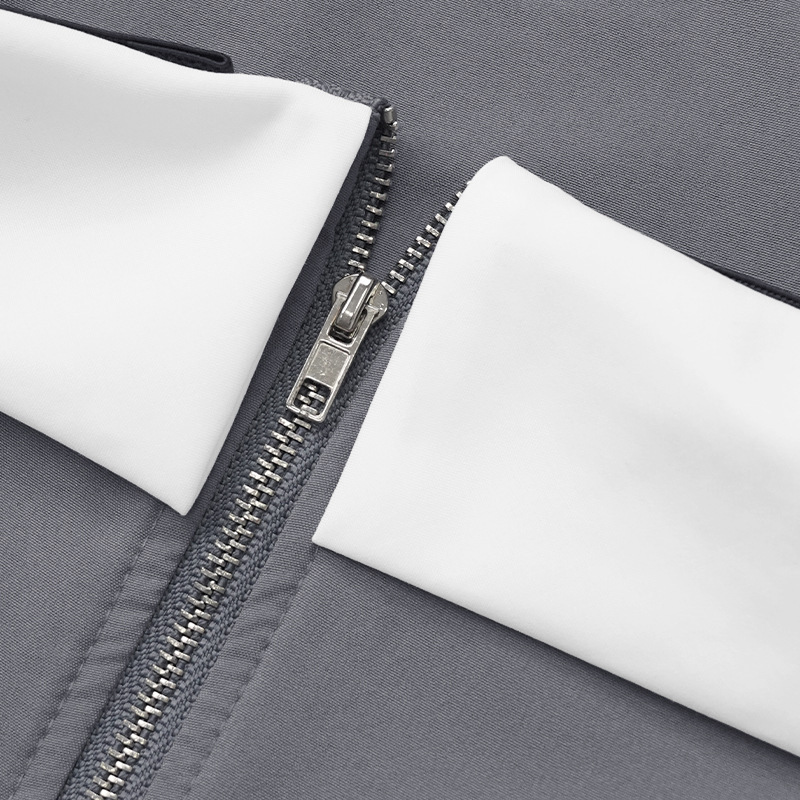 Contrast Color Vest Wide-leg Suit Pants Fashion Casual Two-piece Suit - Image 8