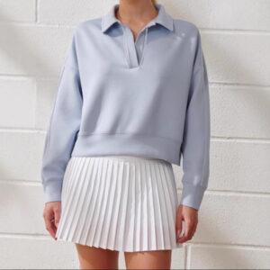 V-neck Pullover Long Sleeve Women's Clothing Fashion Casual Exercise