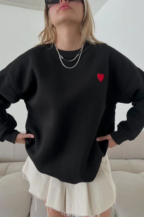 Casual Fashion Sweet Round Neck Pullover Women - Image 8