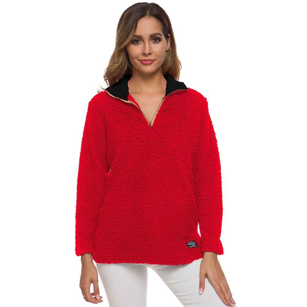 Women's Sweater Warm Plush Plus Size - Image 3