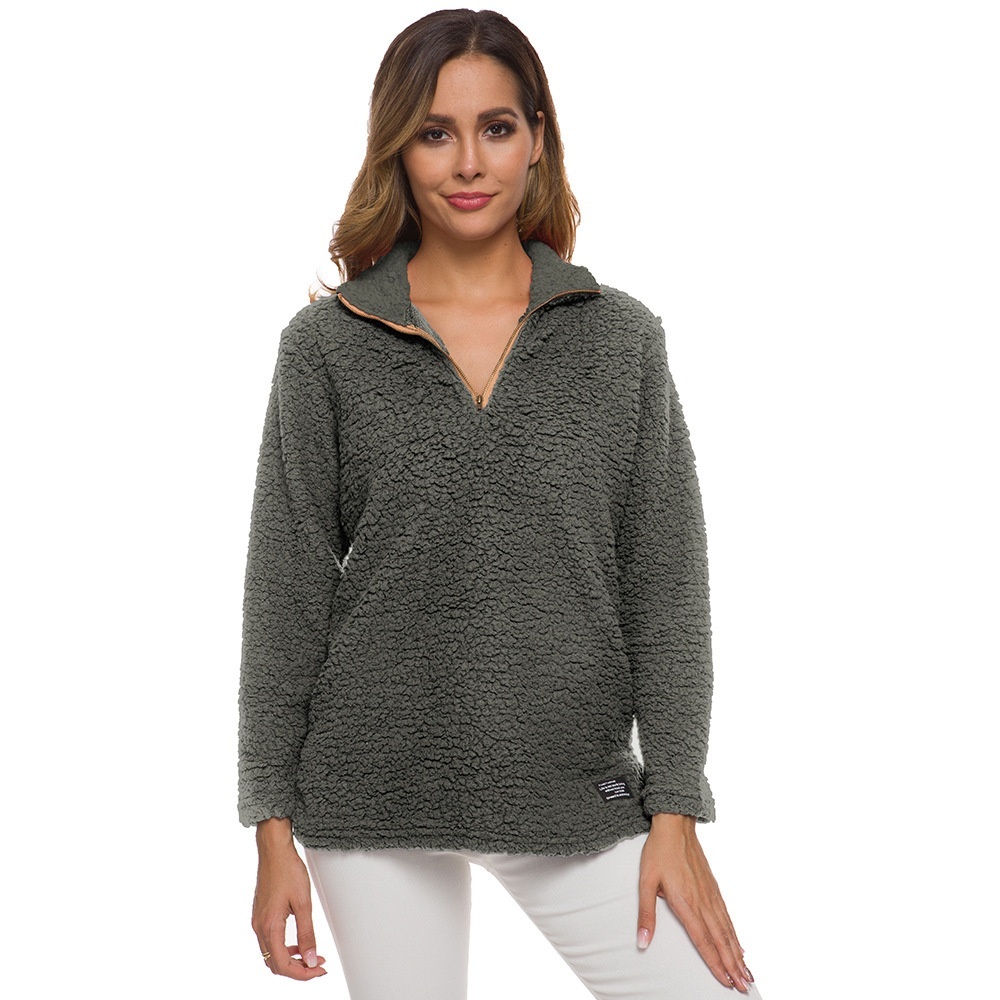 Women's Sweater Warm Plush Plus Size - Image 7