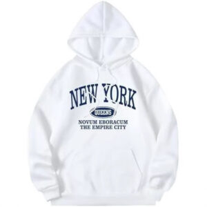 Women's Letter Pattern Hoodie Pullover Sweater