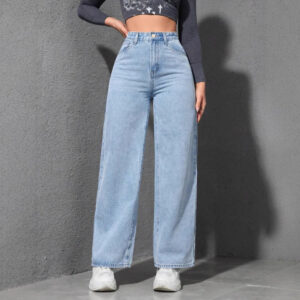 Women's Loose Straight Wide Leg Jeans