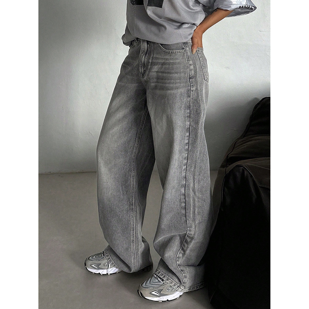 Loose Spring And Autumn Long High Waist Drooping Fashion Fashion Pants - Image 6