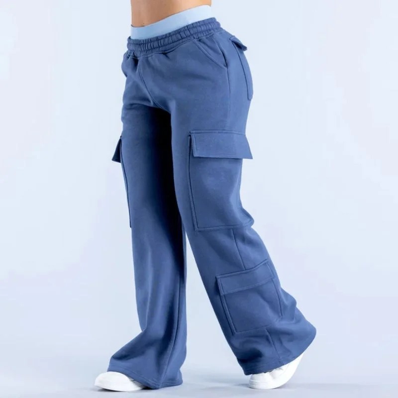 Straight-leg Pants Cargo Pocket Loose - Image 6