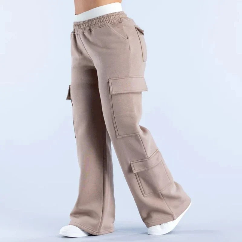 Straight-leg Pants Cargo Pocket Loose - Image 8