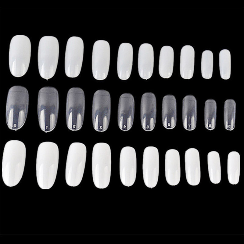 Transparent round nail - Image 4