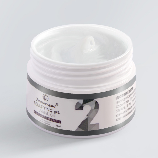 Fengshanei 15g Gel For Nail Extensions Clear Constructor - Image 2