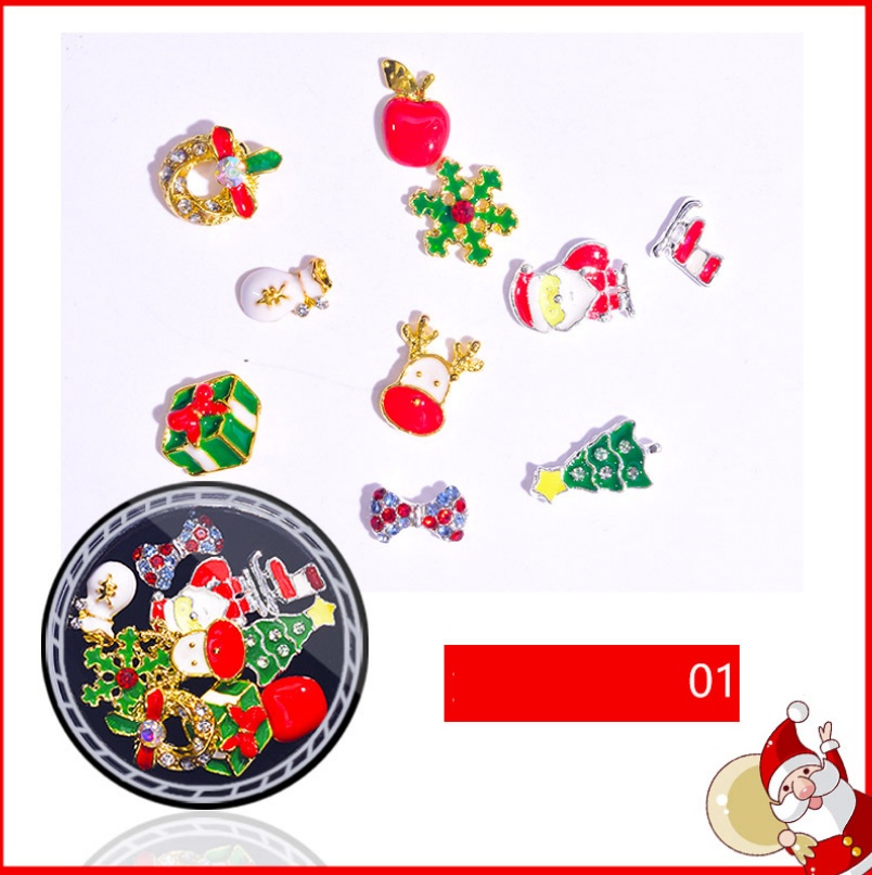 Alloy Rivets And Pearl Mixed Nail Art Accessories - Image 6