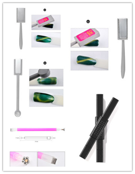 3D Magic Cat's Eye Gel Magnet - Image 4