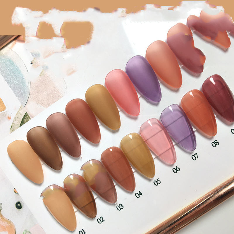 Tan Phototherapy Gel Explosion Flash Nail Polish Gel Nail Shop Special Set Nail Glue - Image 2