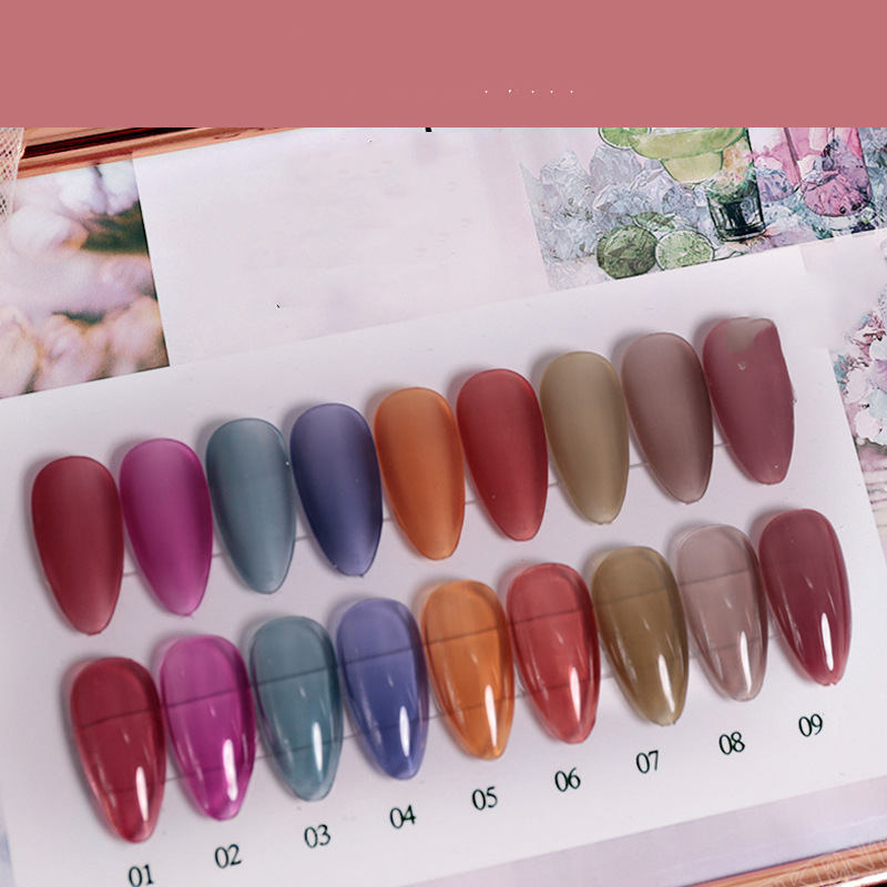 Tan Phototherapy Gel Explosion Flash Nail Polish Gel Nail Shop Special Set Nail Glue - Image 4