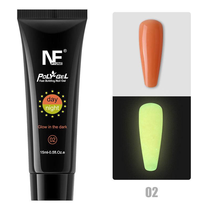 Painless Paper Holder Crystal Phototherapy Gel Nail Extension Gel Set - Image 2