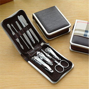 Manufacturers spot nail clippers nail clippers Manicure manicure tools 9 piece gift set customized advertising LOGO