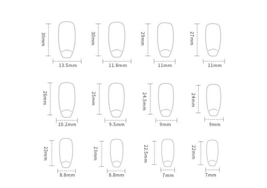 Fake Nails Stars And Moon - Image 6