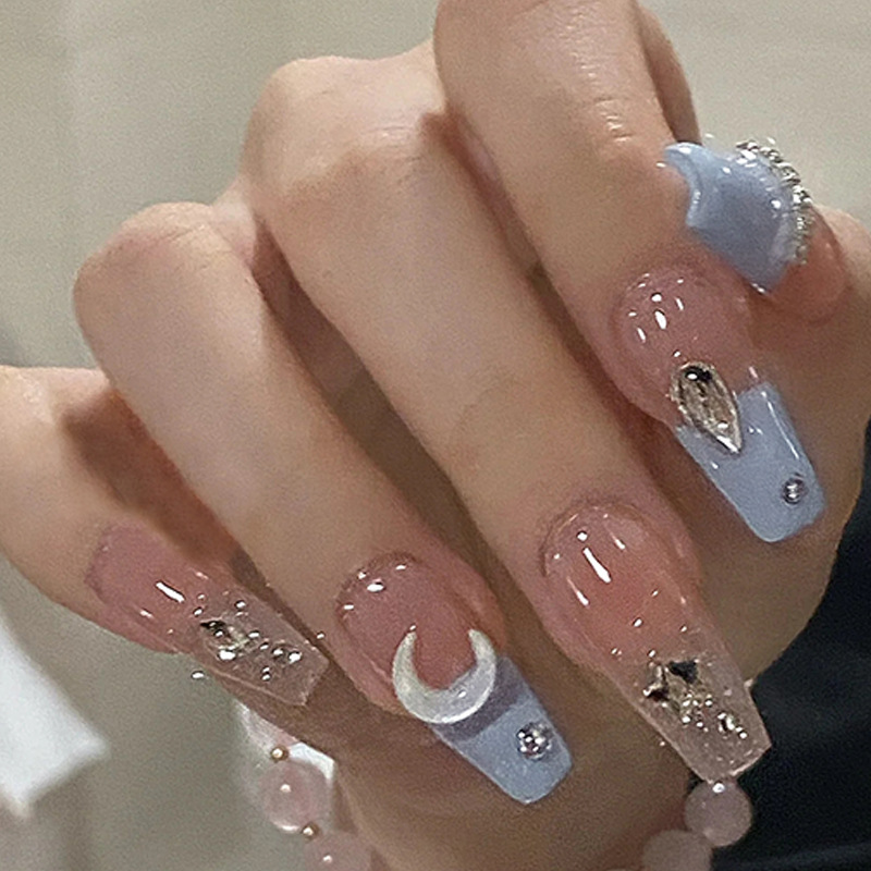 Fake Nails Stars And Moon - Image 7