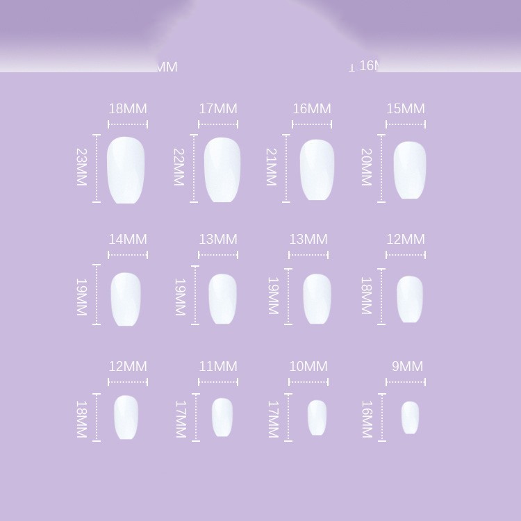 Ice Glitter Short Ballet Foreign Trade Section Wears Nail Art - Image 3