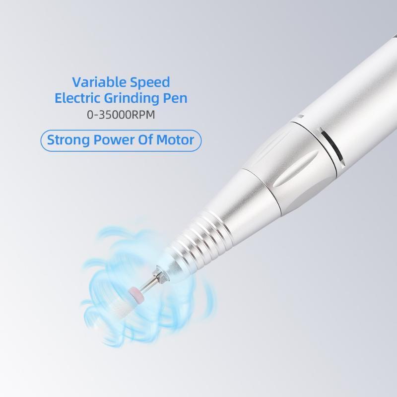 Salon Portable Manicure Drill Pedicure Drill Professional Nail Drill Machine - Image 2