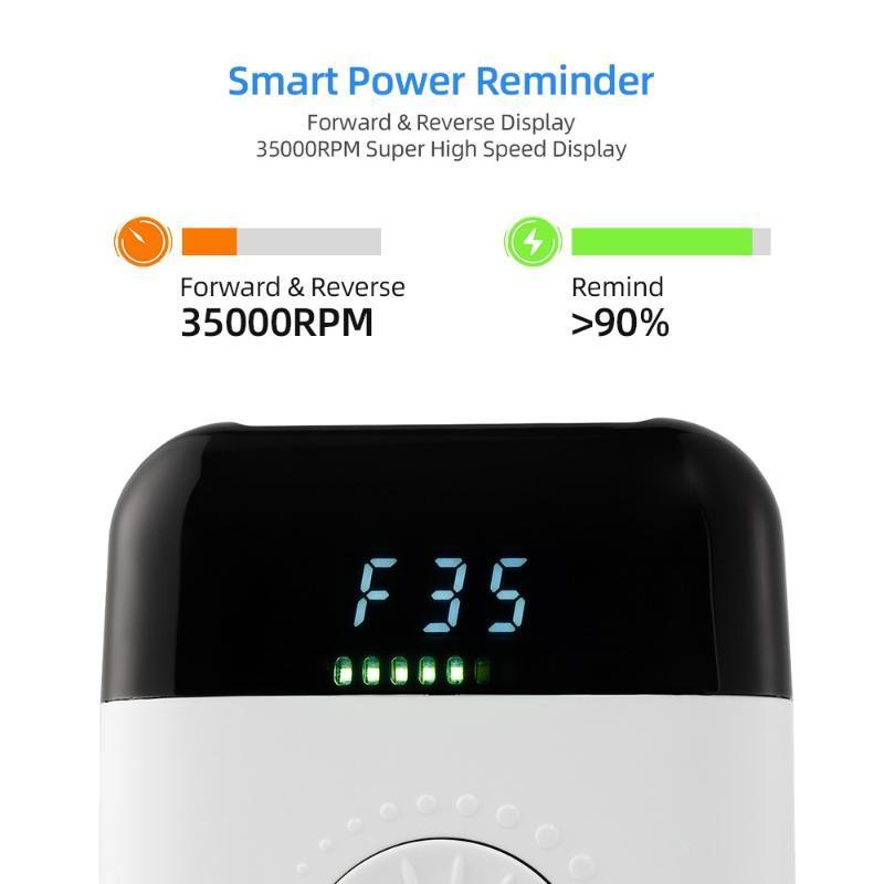 Salon Portable Manicure Drill Pedicure Drill Professional Nail Drill Machine - Image 4