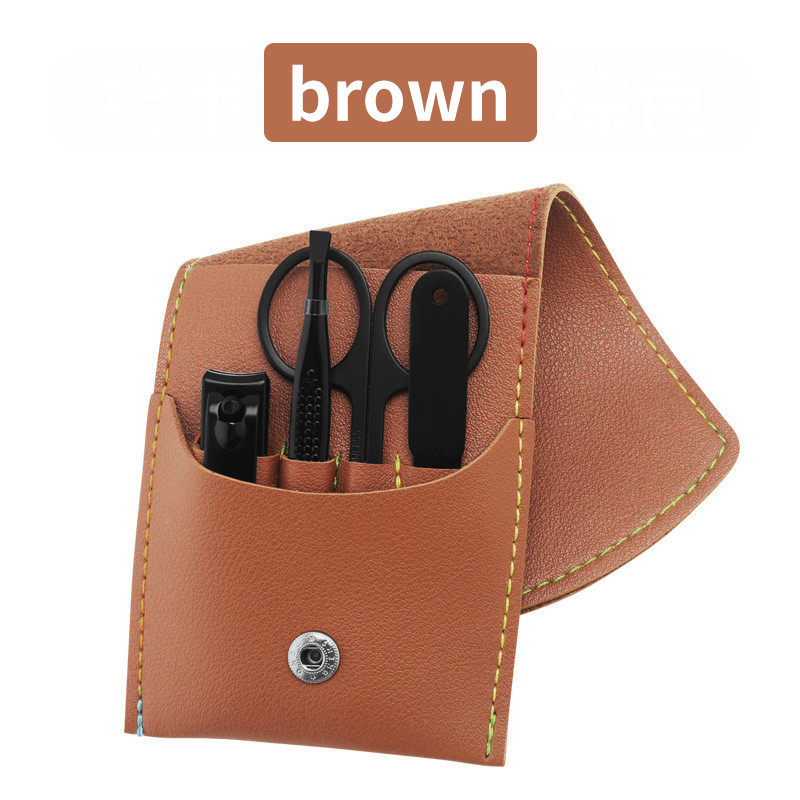 16pcs set Nail Clipper Cutter Trimmer Ear Pick Grooming Kit Manicure Set Pedicure Toe Nail Art Tools Set Kits with Bag - Image 8