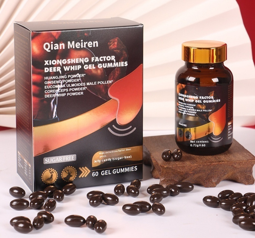 Male Oral Health Care Xiongsheng Factor Deer Pizzle Soft Capsules - Image 3