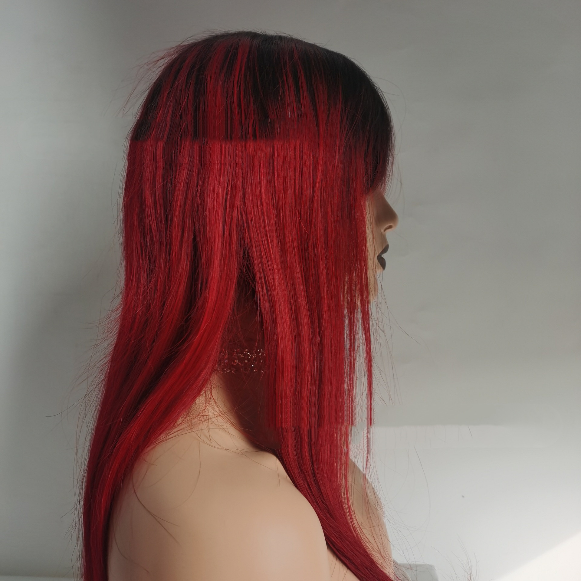 Wig Factory Real Human Hair Wig Mechanism Headgear Hair Wig - Image 4