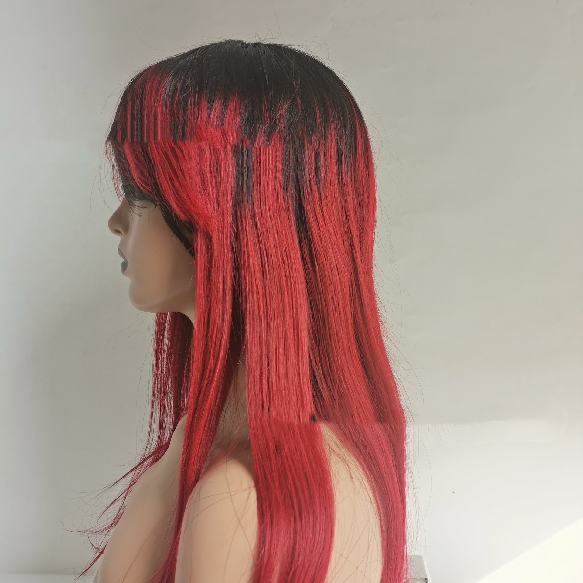 Wig Factory Real Human Hair Wig Mechanism Headgear Hair Wig - Image 5