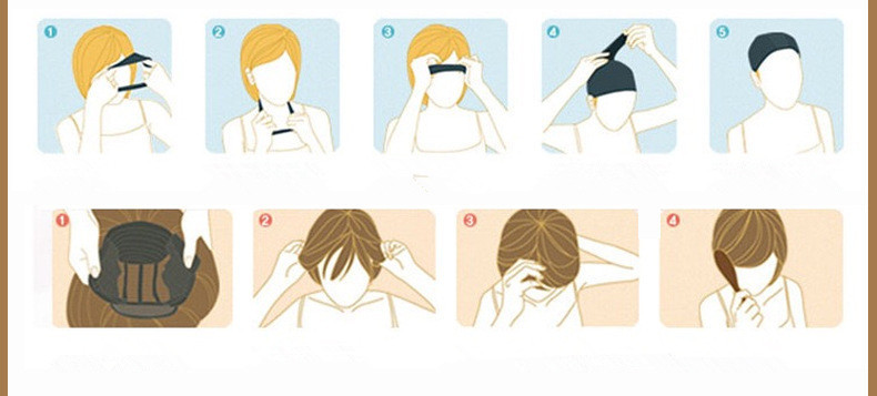 Long Hair Wigs European And American Ladies With Long Curly Hair - Image 5