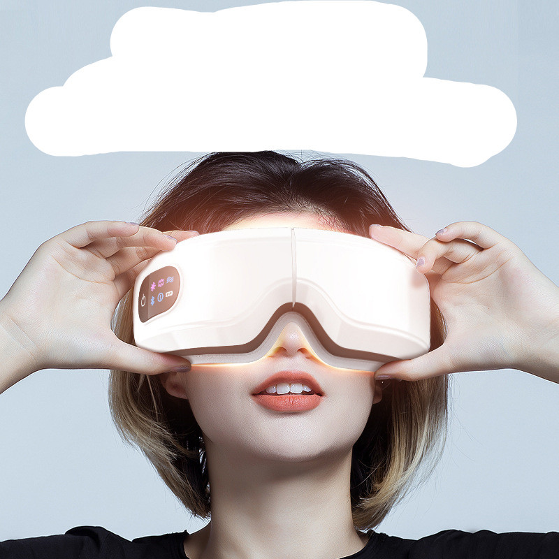Eye Massager Air Pressure Vibration Eye Protector Bluetooth Eye Massage Relax Migraines Relief Improve Sleep - Image 4