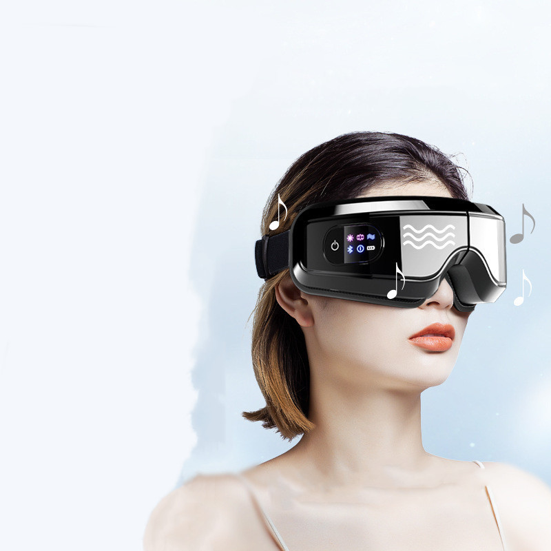 Eye Massager Air Pressure Vibration Eye Protector Bluetooth Eye Massage Relax Migraines Relief Improve Sleep - Image 6