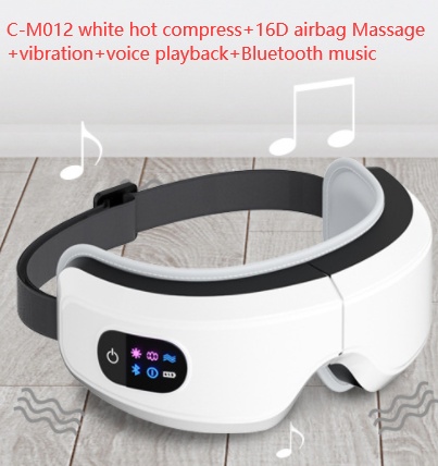 Eye Massager Air Pressure Vibration Eye Protector Bluetooth Eye Massage Relax Migraines Relief Improve Sleep - Image 10