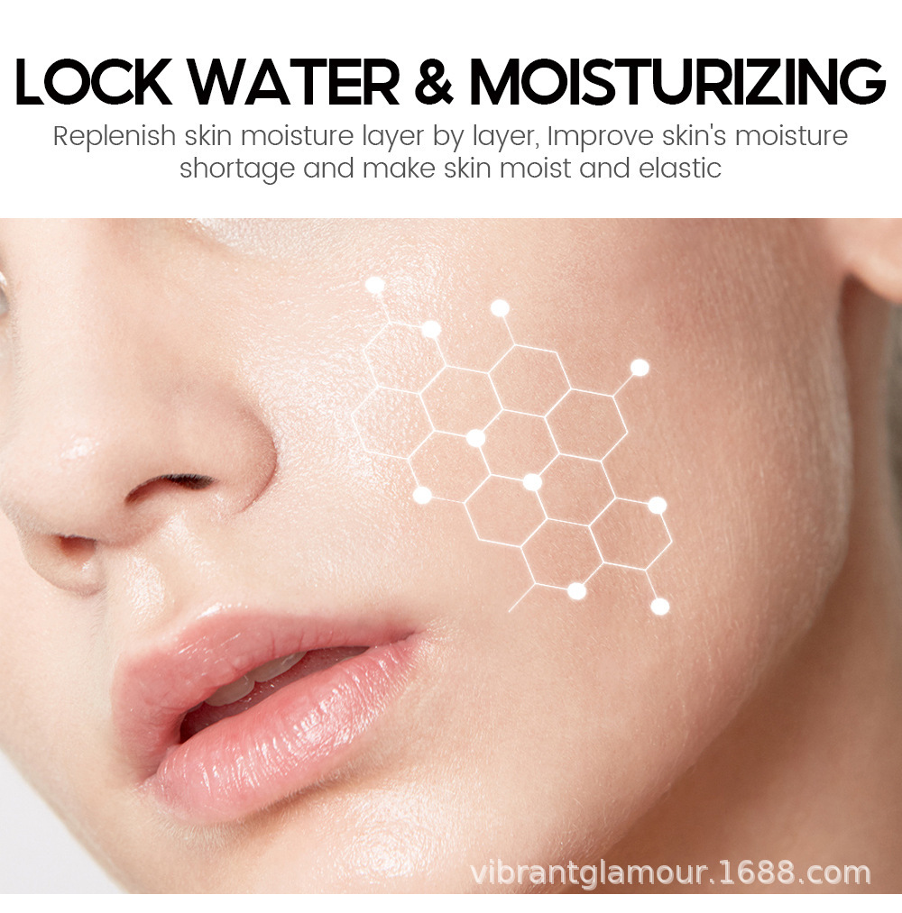 Hyaluronic Acid Face Serum Anti-Aging Shrink Pore Whitening Moisturizing Face Cream Dry Skin Care - Image 2