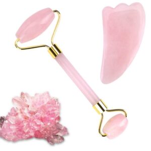 Jade Roll Massager Relieves Facial Tension