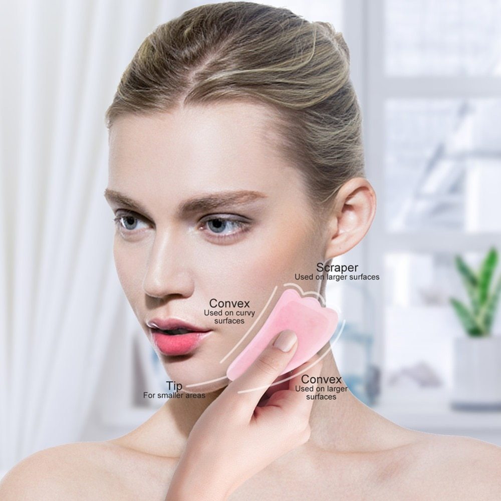 Jade Roll Massager Relieves Facial Tension - Image 2