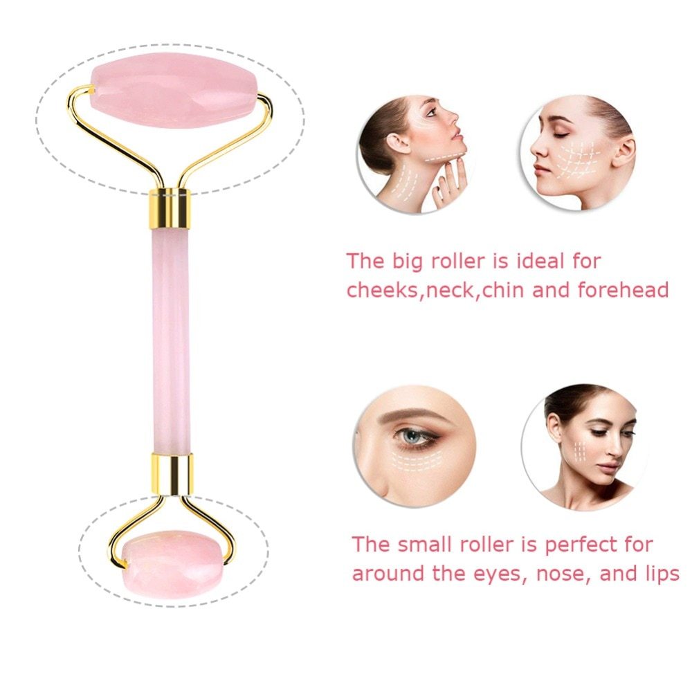 Jade Roll Massager Relieves Facial Tension - Image 5