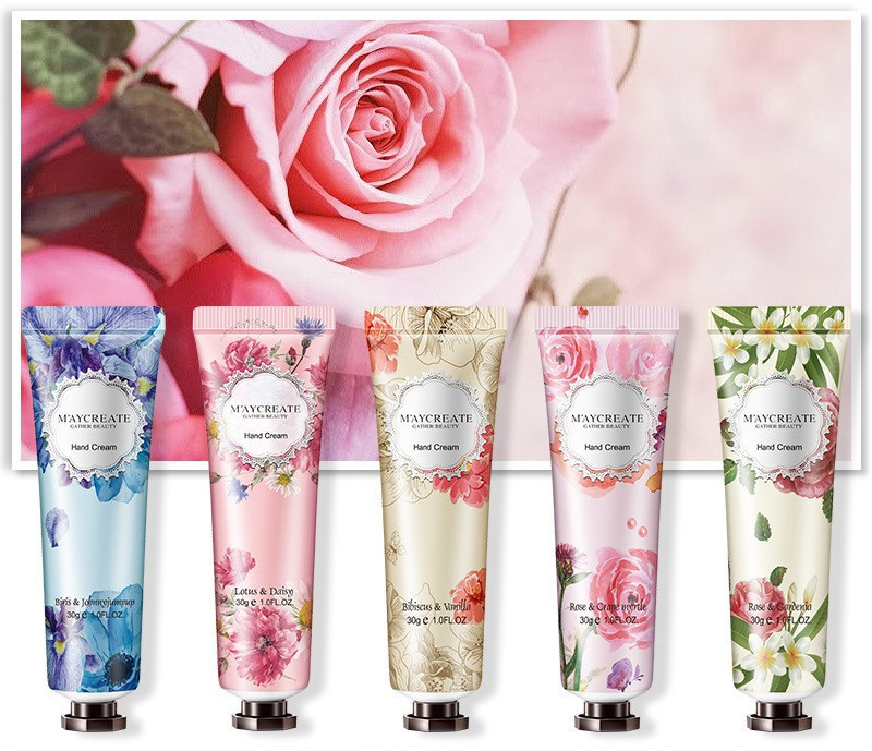 Floral Fragrance 30g Moisturizing Hand Cream Cosmetics - Image 2