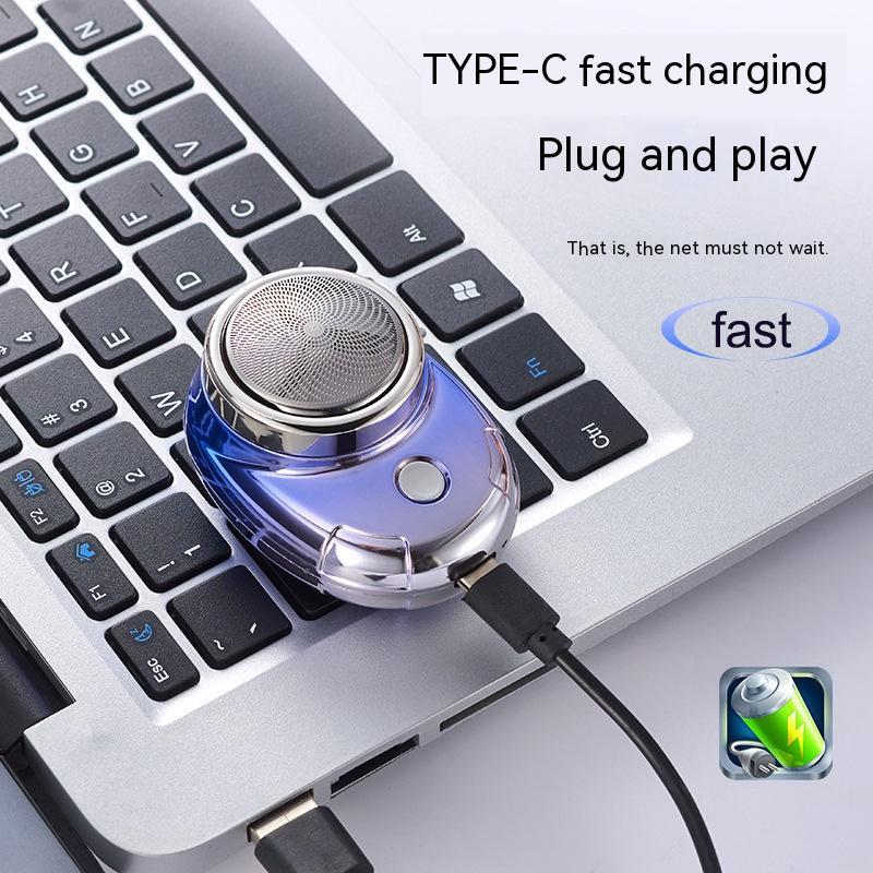 Small And Portable Men's USB Rechargeable Electric Shaver - Image 8