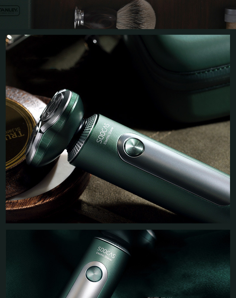 Soushi Electric Shaver Rechargeable Shaver - Image 3