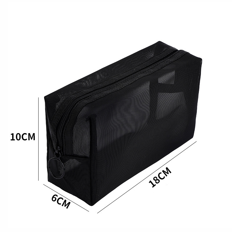 Mesh Cosmetic Bag Storage High-grade Transparent - Image 5