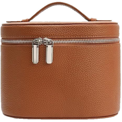 Elastic Band Leather Cosmetic Bag Large Capacity - Image 5