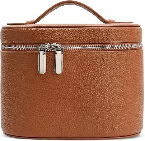 Elastic Band Leather Cosmetic Bag Large Capacity - Image 6